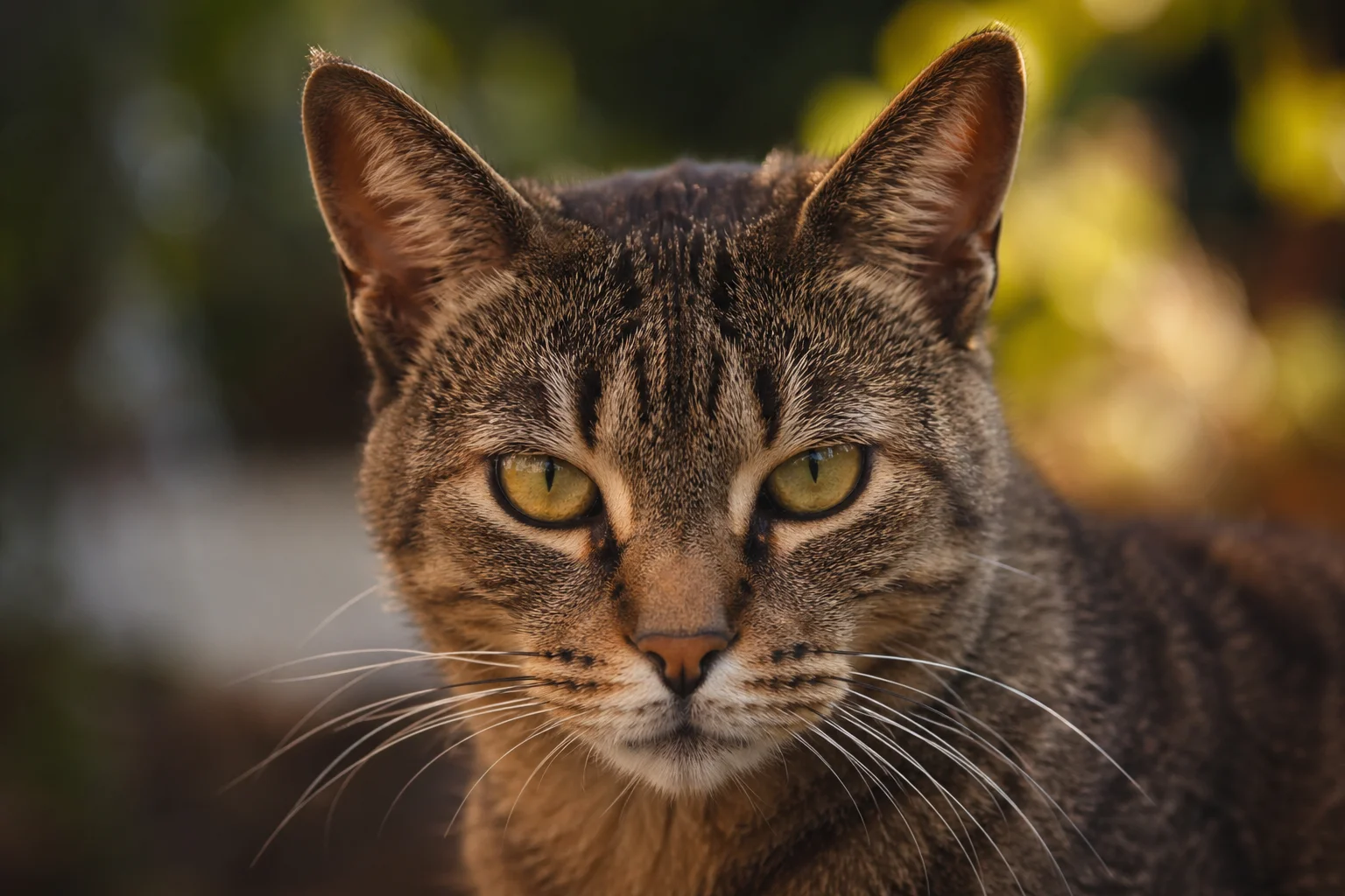 猫のポートレート
